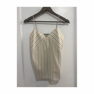 Vince Striped Silk Camisole